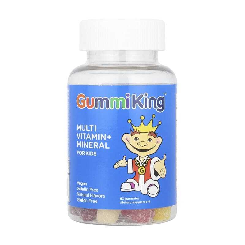 Мултивитамини и минерали за деца GummiKing (60 желирани бонбона)