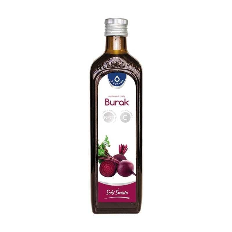 Сок от червено цвекло с витамин C Oleofarm (490 ml)