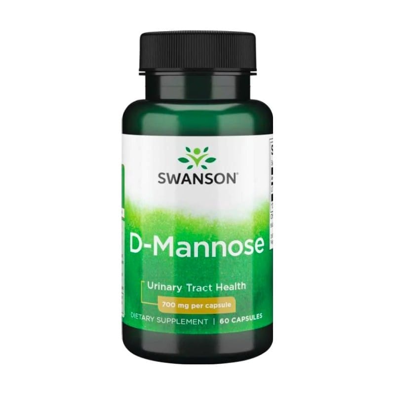 D-маноза Swanson, 700 mg (60 капсули)