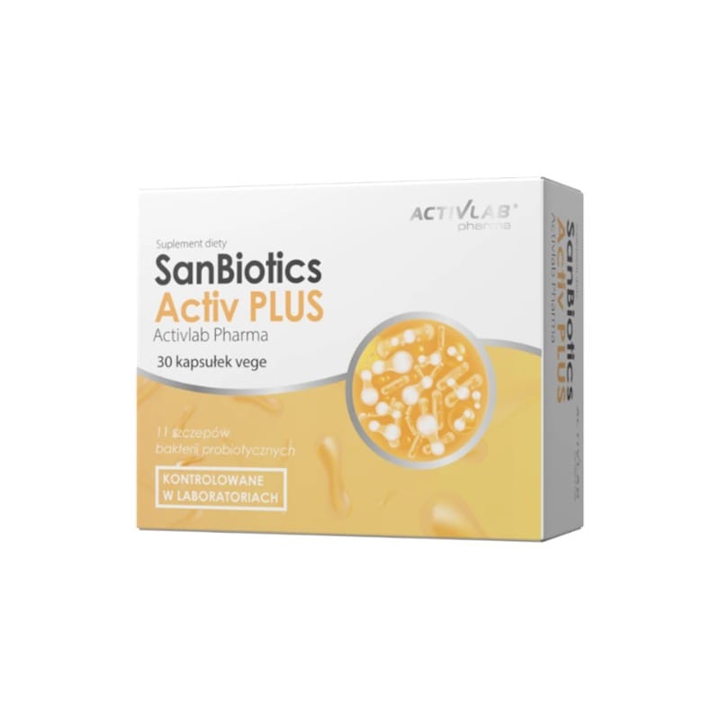 Пробиотици SanBiotics Activ PLUS Activlab Pharma (30 капсули)