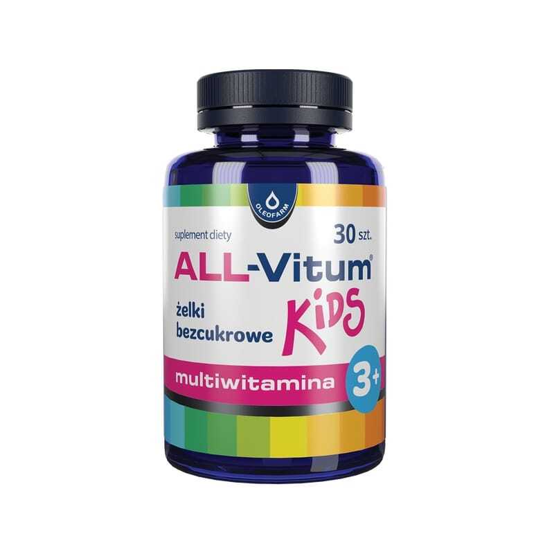 Мултивитамини за деца ALL-Vitum Oleofarm (30 желирани бонбона)