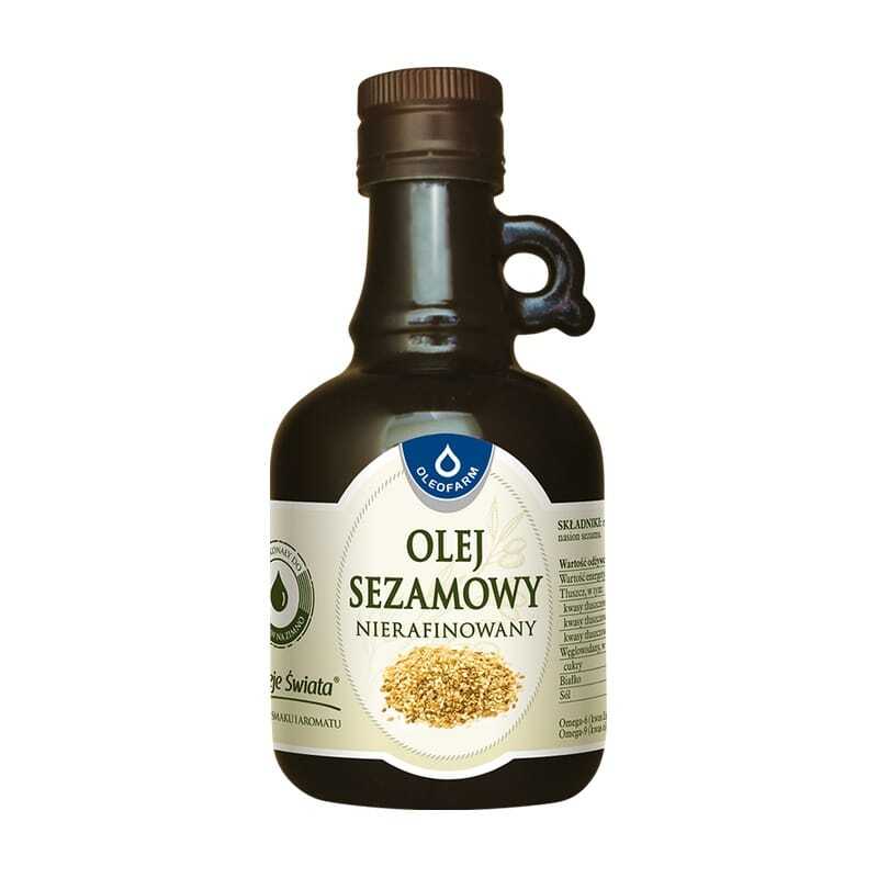 Сусамово масло с витамин D, нерафинирано Oleofarm (250 ml)