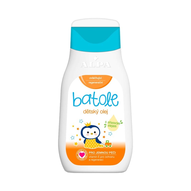 Олио за деца с витамин E и зехтин Alpa (200 ml)