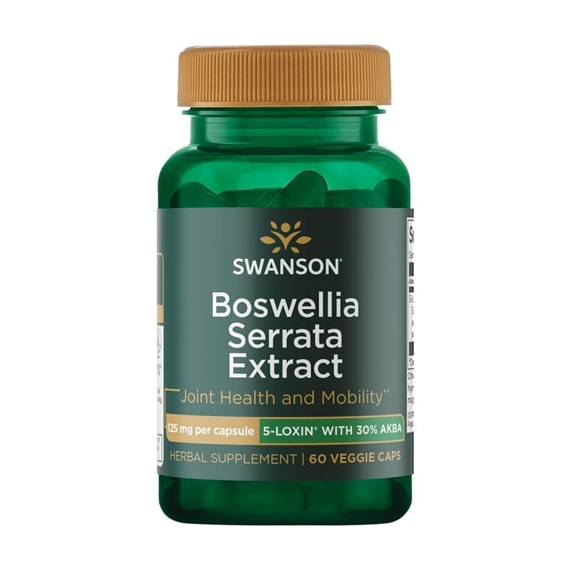 Босвелия 5-Loxin Swanson, 125 mg (60 капсули)