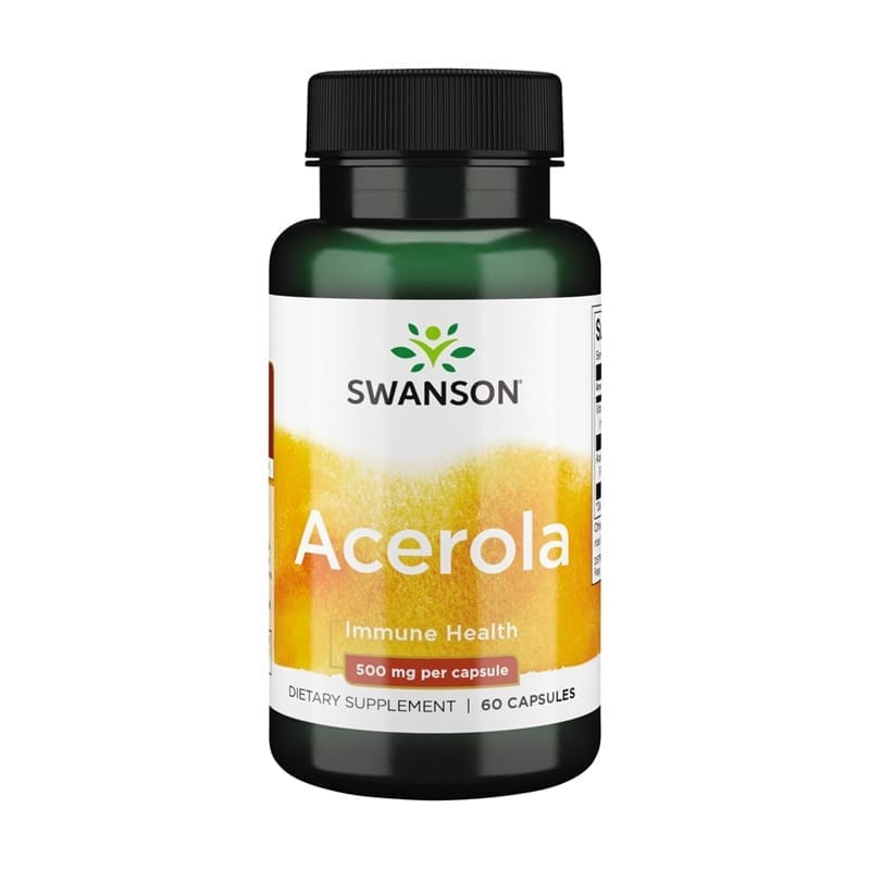 Ацерола Swanson, 500 mg (60 капсули)