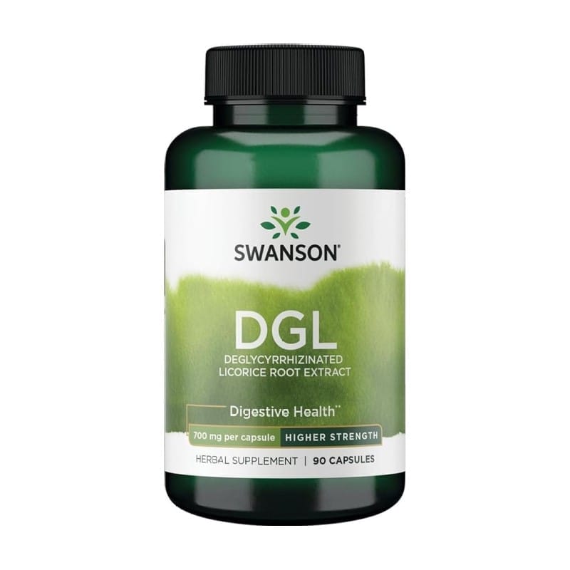 DGL – деглициризиран екстракт от корен на женско биле Swanson, 700 mg (90 капсули)