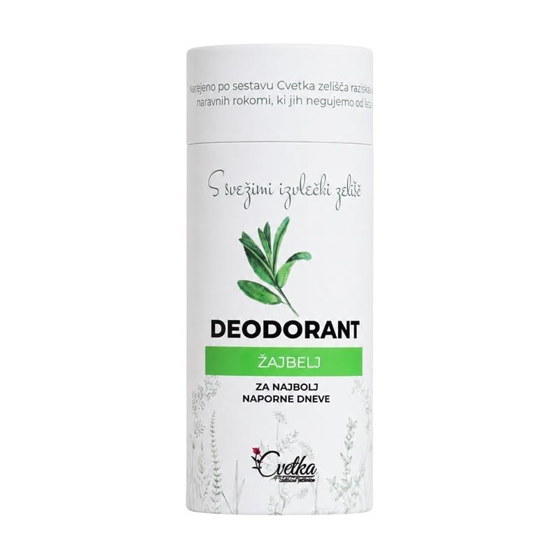 Био билков дезодорант Градински чай за спортисти Cvetka (50 ml)