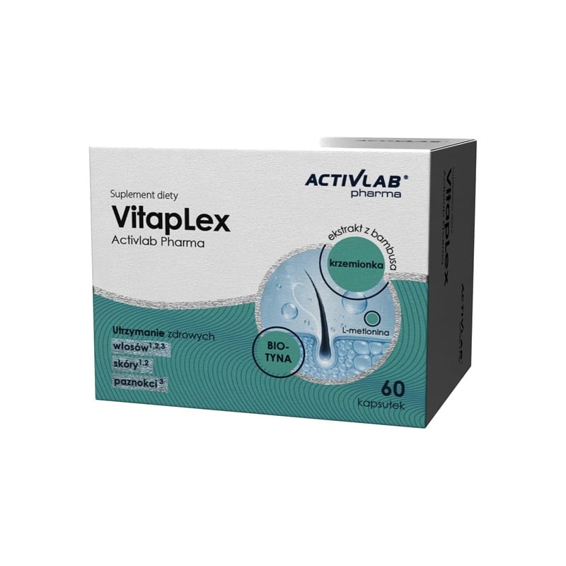 Комплекс за коса, кожа и нокти – Vitaplex Activlab Pharma (60 капсули)