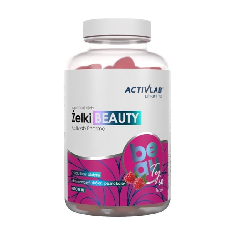Желирани бонбони за коса, кожа и нокти Activlab Pharma (60 бонбона)