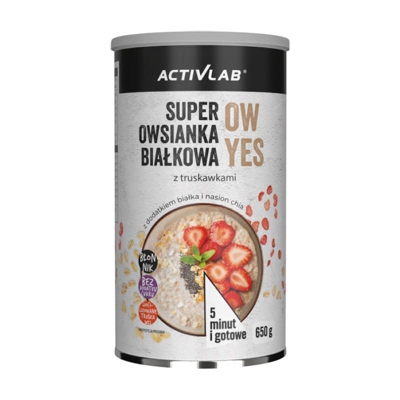 Супер овесена каша с ягоди Activlab (650 g)