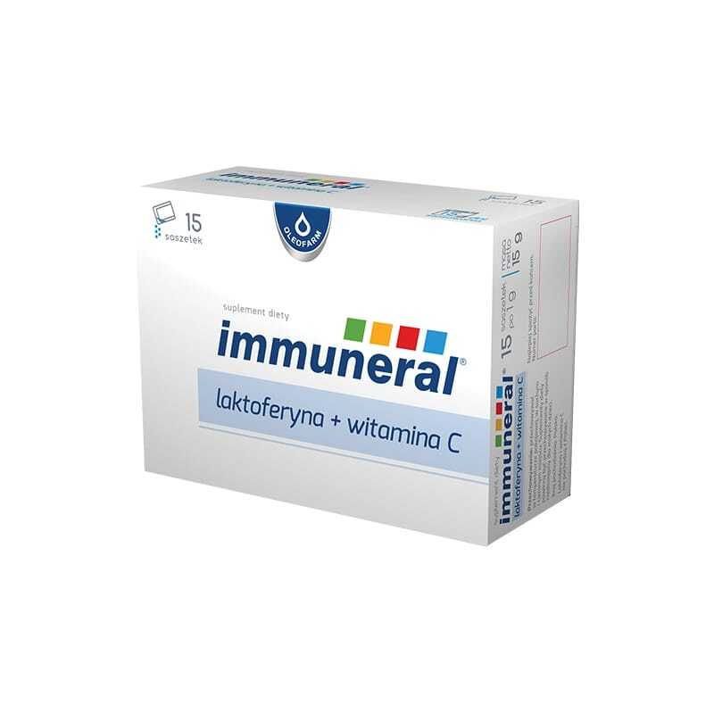 Immuneral – лактоферин с витамин C Oleofarm (15 сашета)