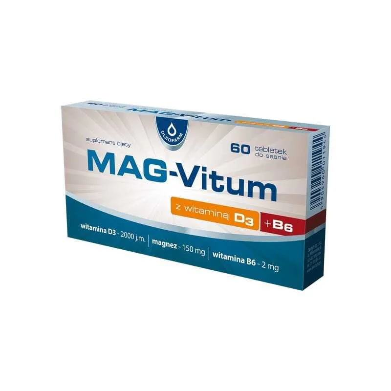 MAG-Vitum B6 Oleofarm (60 таблетки)