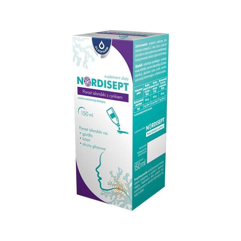 Исландски лишей с цинк Oleofarm (150 ml)