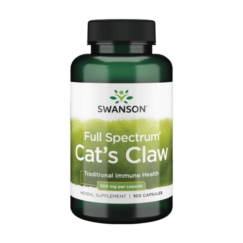 Котешки нокът Swanson, 500 mg (100 капсули)