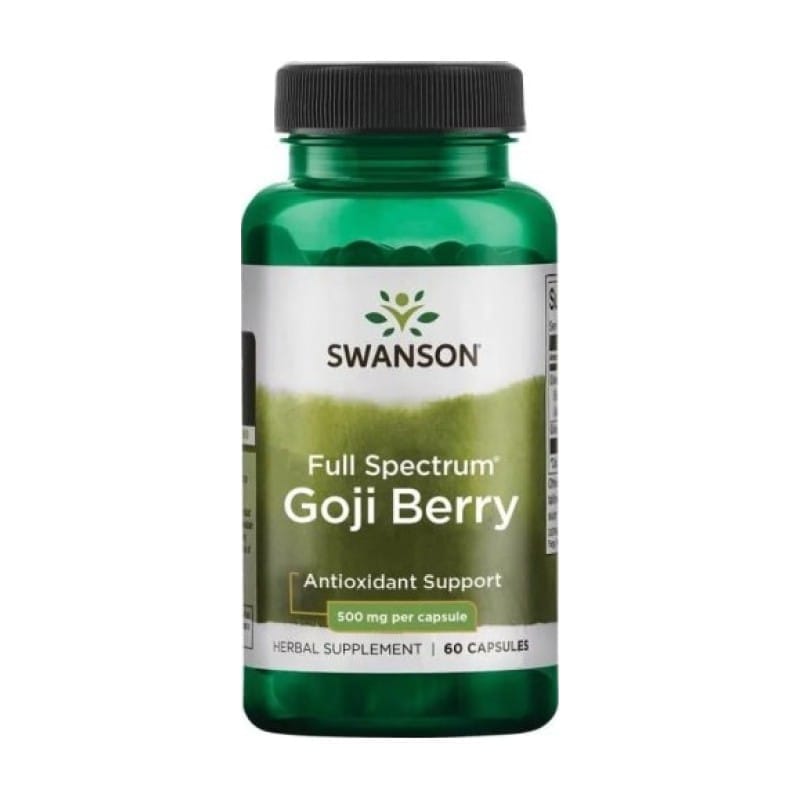 Годжи бери Swanson, 500 mg (60 капсули)