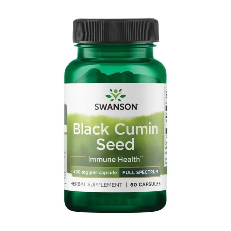Черен кимион Swanson, 400 mg (60 капсули)
