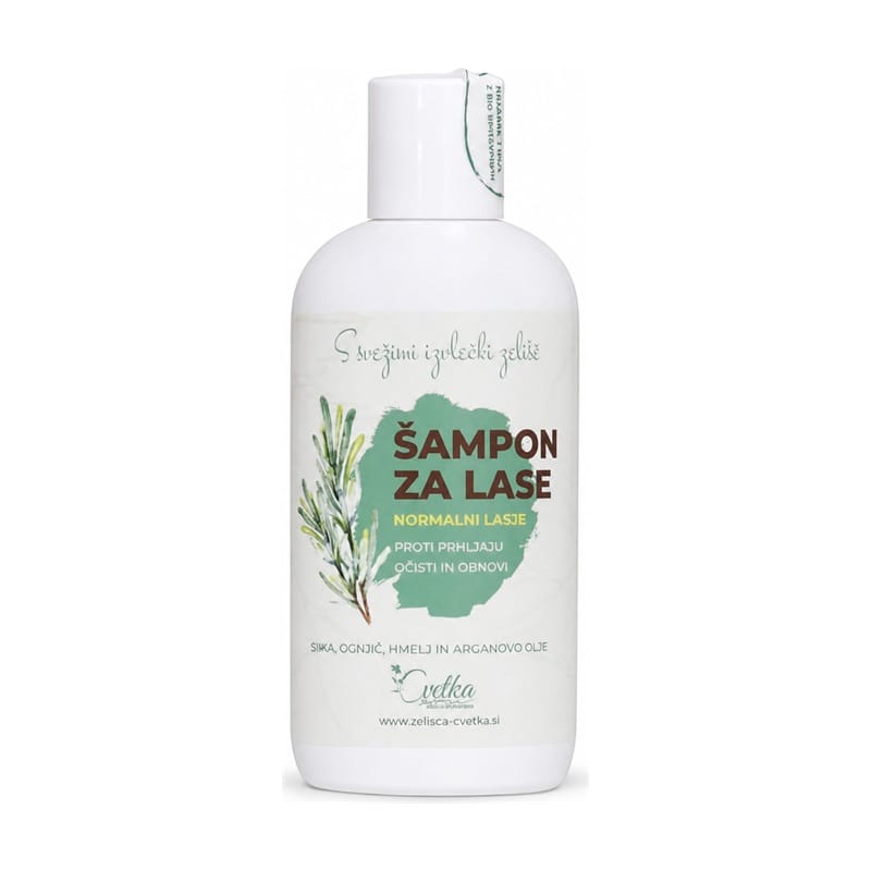 Шампоан за нормална коса Cvetka (250 ml)