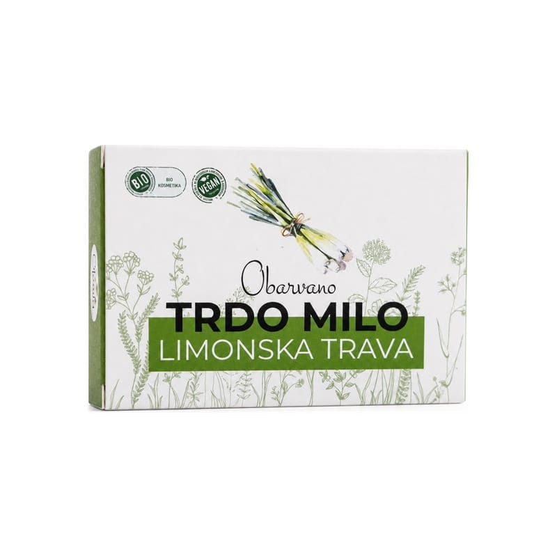 Био твърд сапун с лимонена трева Cvetka (100 g)