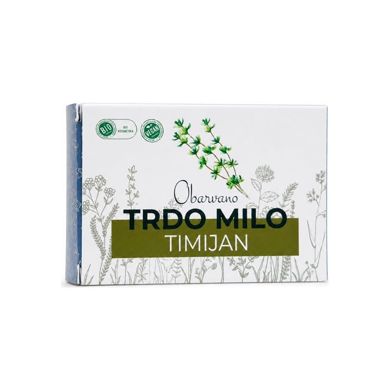 Био твърд сапун с мащерка Cvetka (100 g)