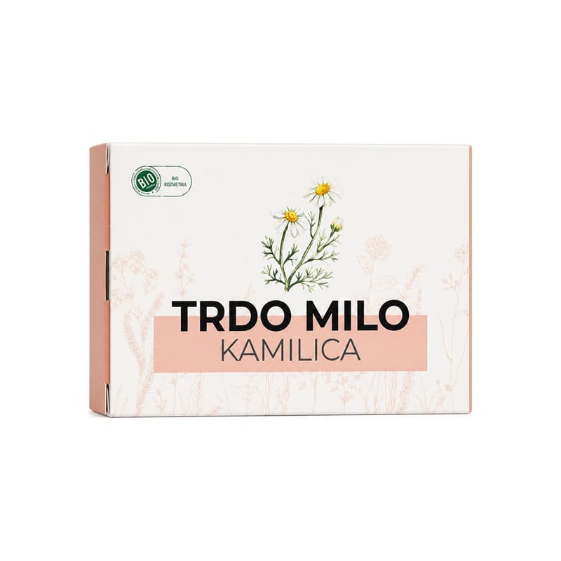 Био твърд сапун с лайка и козе мляко Cvetka (100 g)