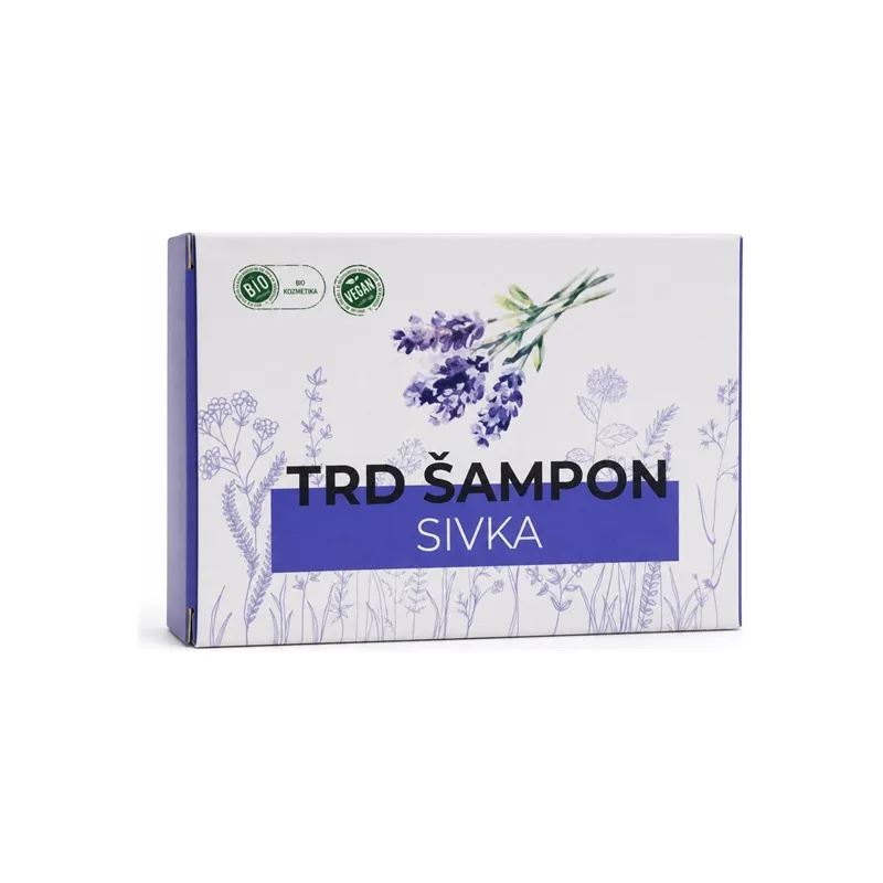 Био твърд шампоан с лавандула Cvetka (100 g)