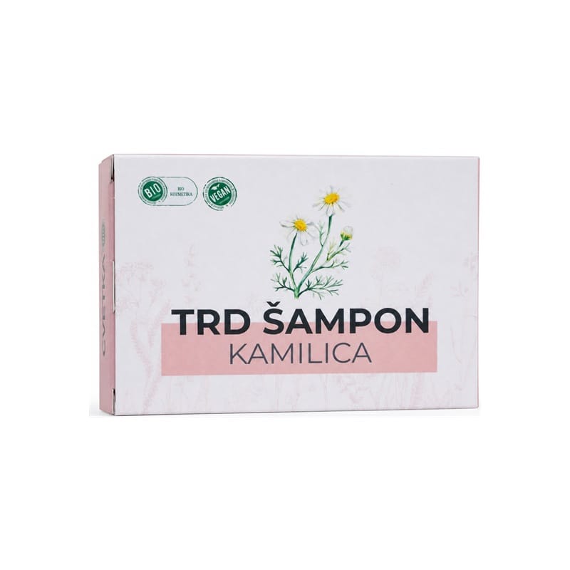Био твърд шампоан с лайка Cvetka (100 g)