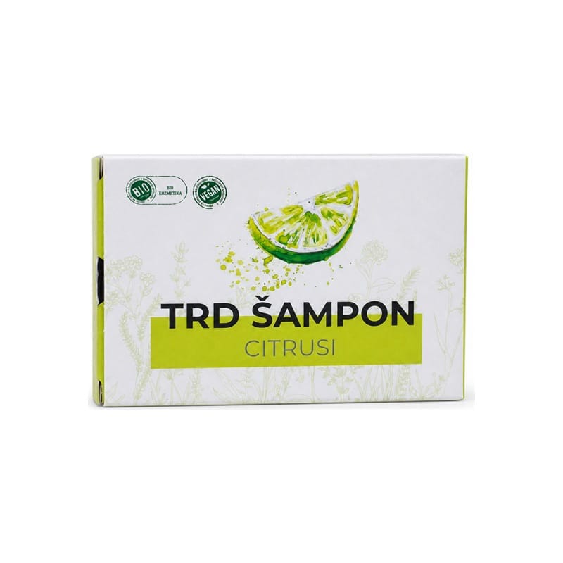 Био твърд шампоан с цитруси Cvetka (100 g)