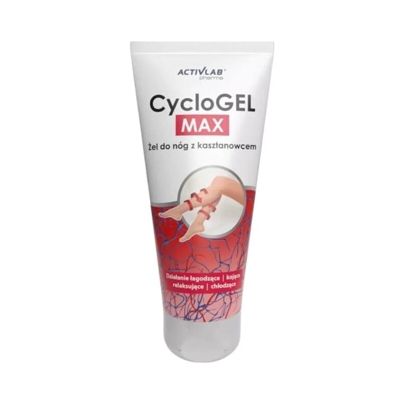 Гел за крака с див кестен – CycloGEL MAX Activlab Pharma (200 ml)