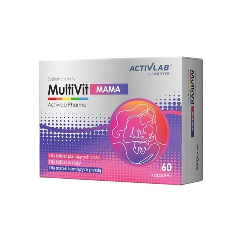 Мултивитамини за бременни MultiVit Mama Activlab Pharma (60 капсули)