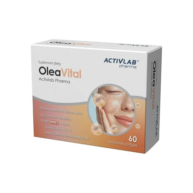 Масло от вечерна иглика OleaVital Activlab Pharma, 510 mg (60 меки капсули)