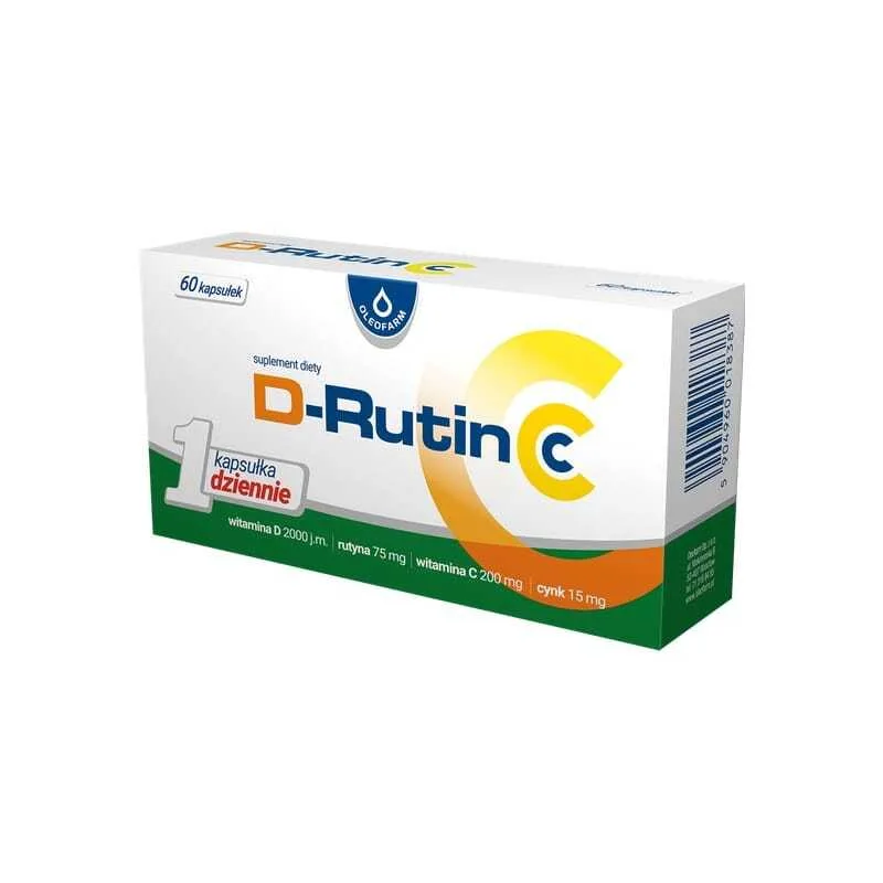 D-Рутин CC Oleofarm (60 капсули)