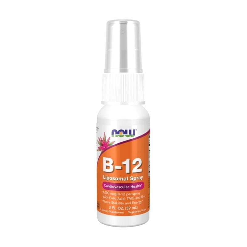 Липозомен спрей с витамин B-12 NOW (59 ml)