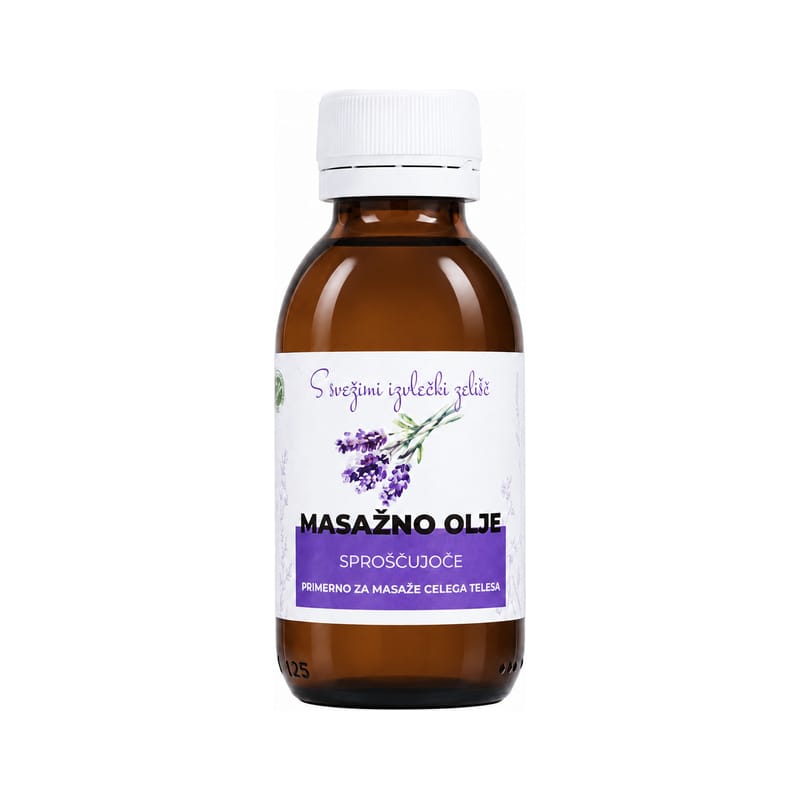 Релаксиращо масажно масло Cvetka (125 ml)