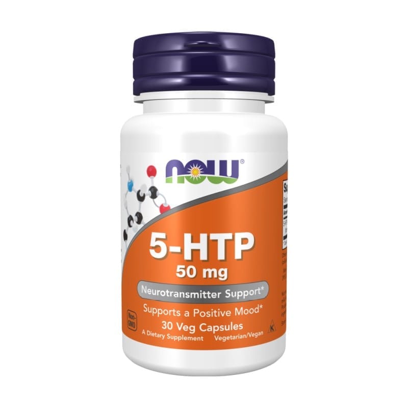 5-HTP NOW, 50 mg (30 капсули)