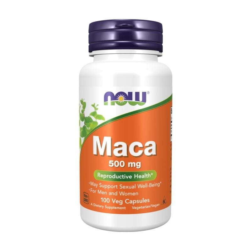Мака NOW, 500 mg (100 капсули)