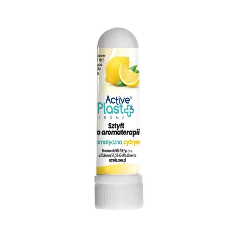 Джобен инхалатор Освежаващ лимон ActivePlast (1 g)