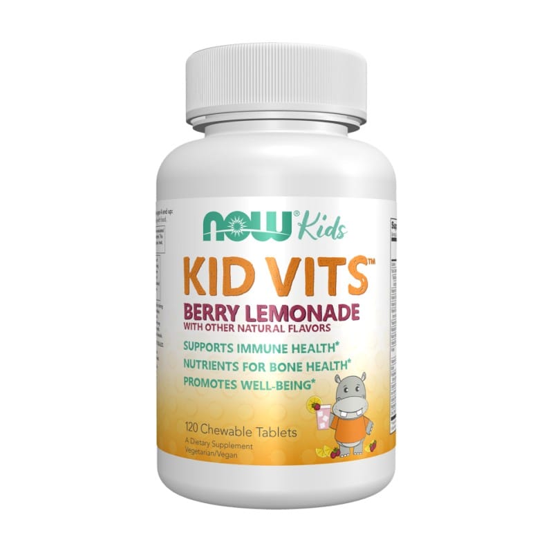 Kid Vits мултивитамини за деца NOW (120 дъвчащи таблетки)