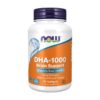 Омега-3 ДХК за подкрепа на мозъка NOW, 1000 mg (90 меки капсули)